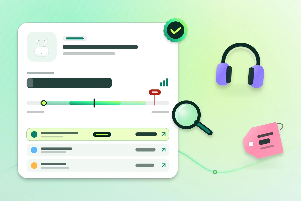 DAAM price check for budget wireless earbuds: the verified market range, median and cheapest in-stock offer